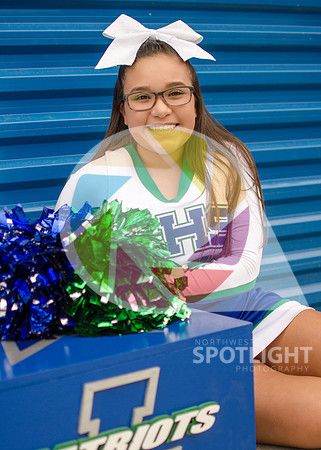 LHS Cheer V #17 Abby Serna 8925