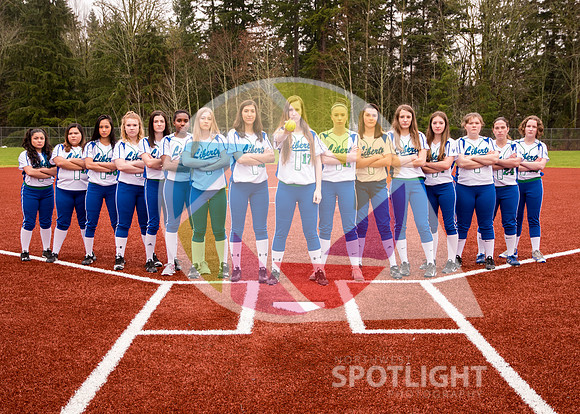 LHS Fastpitch Team 8452