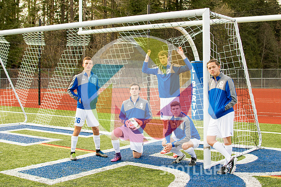 LHS Mens Soccer Seniors 7757