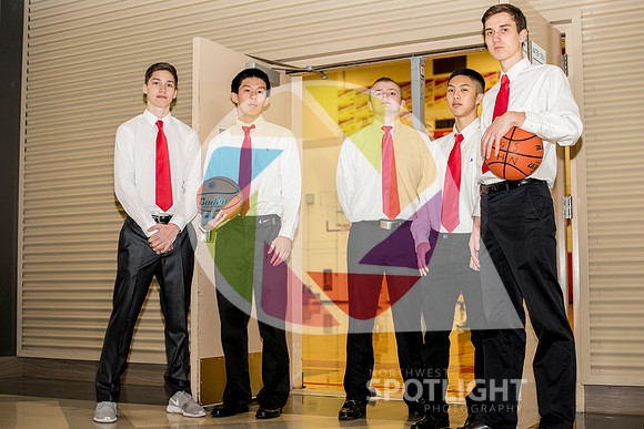 NHS B Bball Seniors 2292