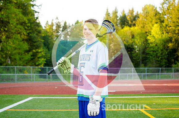 Liberty Lacrosse HS Hunter Hicks 0895