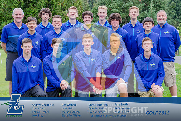 Golf Team 2015