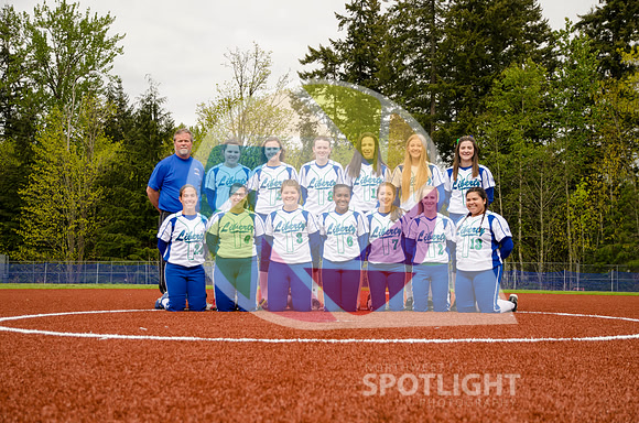 LHS Fastpitch Varsity Team 0055