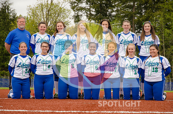 LHS Fastpitch Varsity Team 0068