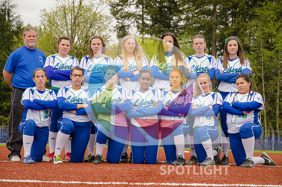 LHS Fastpitch Varsity Team 0095