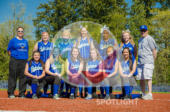 LHS JV Fastpitch Team 9416