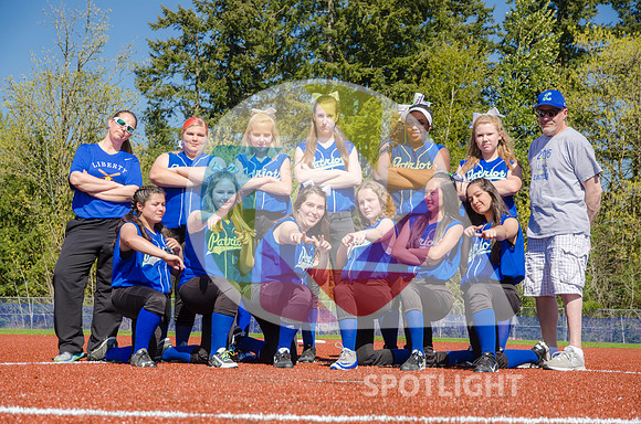 LHS JV Fastpitch Team 9429