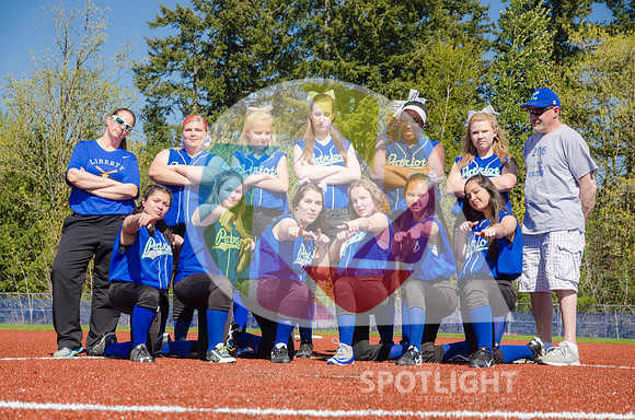 LHS JV Fastpitch Team 9432