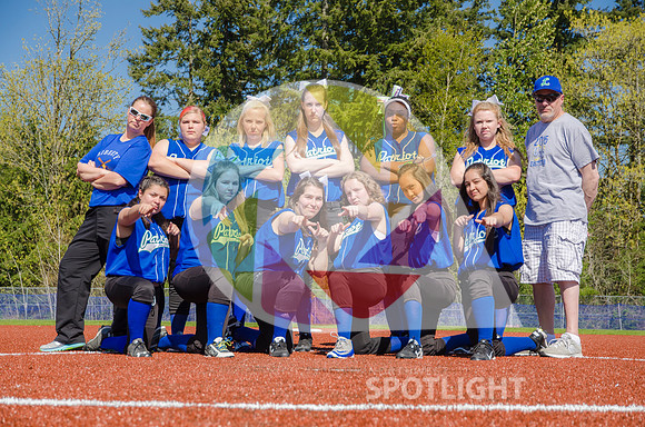 LHS JV Fastpitch Team 9441