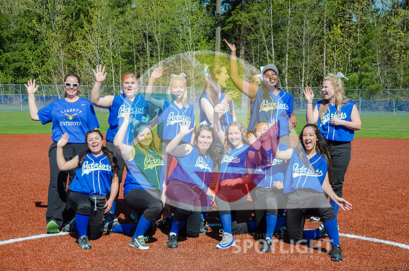 LHS JV Fastpitch Team 9487
