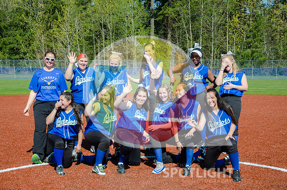 LHS JV Fastpitch Team 9488