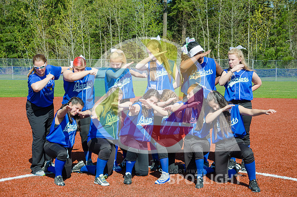 LHS JV Fastpitch Team Dab 9465