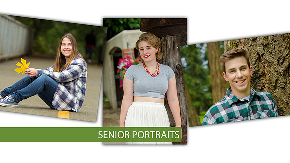 Senior portrait collage