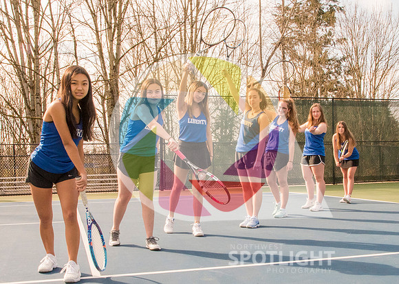 LHS Girls Tennis Seniors Serve _NEW2836