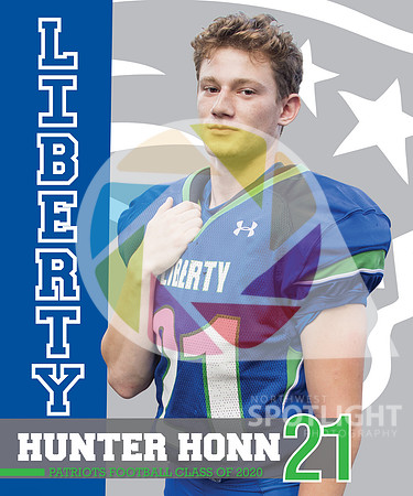 LHS Football Banner Hunter Honn