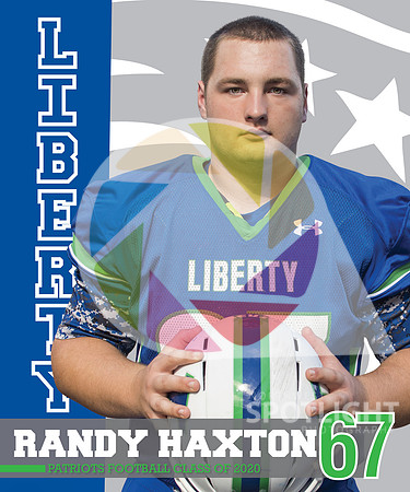 LHS Football Banner Randy Haxton