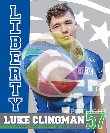 LHS Football Banner Luke Clingman
