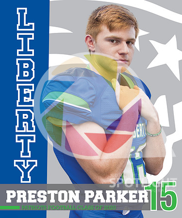 LHS Football Banner Preston Parker