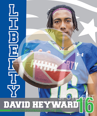 LHS Football Banner David Heyward