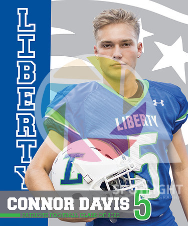 LHS Football Banner Connor Davis